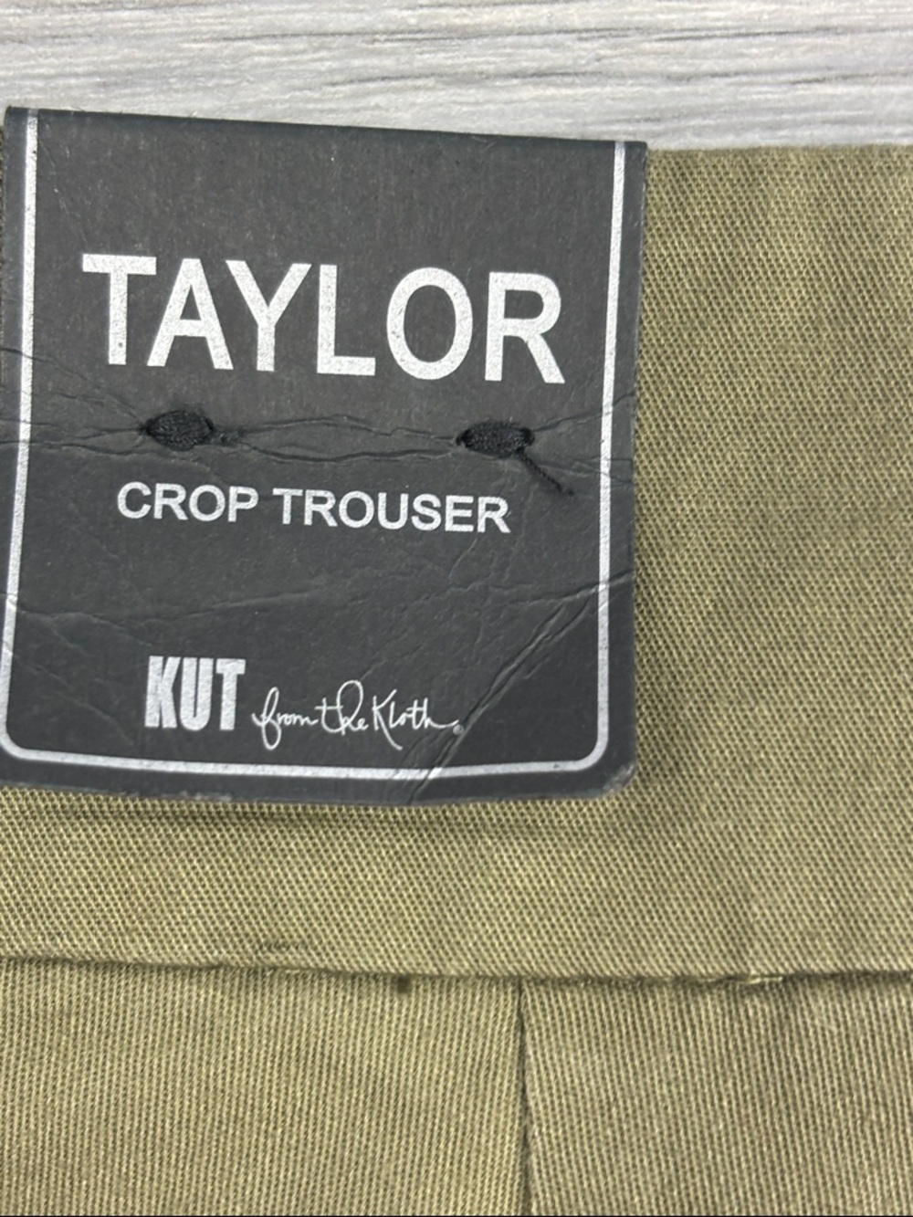 KUT from the Kloth Taylor Crop Trouser - size 2 NWT - Picture 5 of 8